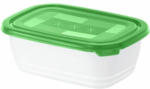 Pagro ROTHO Gefrierdosen-Set ”Freeze” 3 x 1 Liter grün