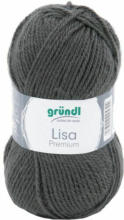 PAGRO DISKONT GRÜNDL Wolle ”Lisa Premium” 50g antharzit