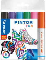 PAGRO DISKONT PILOT Pigmentmarker ”Pintor Fun” 6 Stück 1,4 mm
