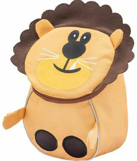 BELMIL Kinderrucksack ”Mini Animals - Löwe” hellbraun