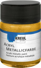 PAGRO DISKONT KREUL Acryl Metallicfarbe gold 50 ml