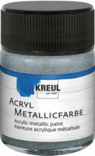 PAGRO DISKONT KREUL Acryl Metallicfarbe silber 50 ml