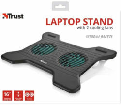 Trust XSTREAM Notebook Cooling Stand Breeze black