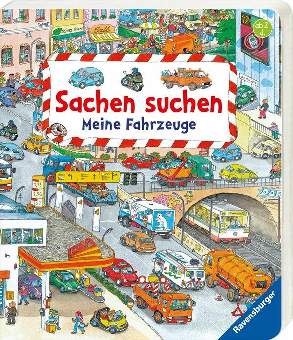 RAVENSBURGER Kinderbuch ”Sachen suchen: Meine Fahrzeuge”
