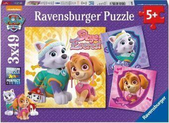 RAVENSBURGER Puzzle ”Paw Patrol Hundemädchen” 3 x 49 Teile