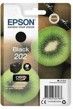 Epson Clara Premium Ink Nr.202 black