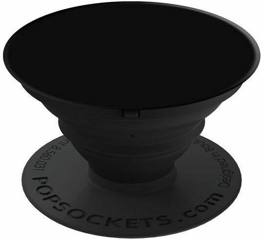 POPSOCKETS Smartphone-Griff und -Sockel ”Uni” schwarz