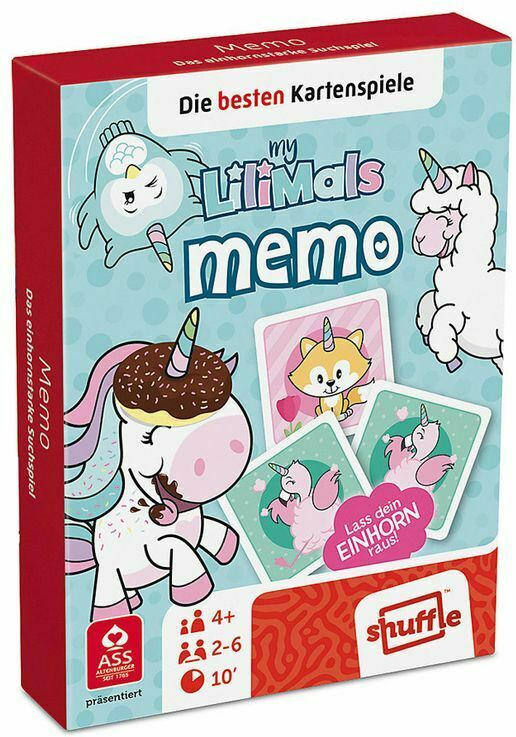 SHUFFLE Kartenspiel ”My Lilimals - Memo” 48 Karten