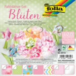 PAGRO DISKONT FOLIA Faltblätter-Set ”Blüten” 170 Blatt bunt