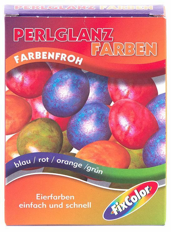 FIXCOLOR Eierfarben ”Perlglanz” 5 Farben