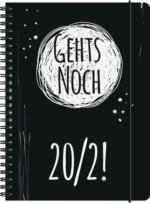 PAGRO DISKONT Schülerkalender ”Geht's noch” A5 schwarz 2020/2021