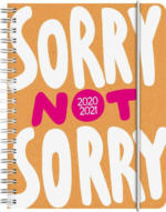 PAGRO DISKONT Schülerkalender ”Sorry not sorry” A6 bunt 2020/2021