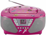 PAGRO DISKONT BIGBEN CD-Player ”Kids-CD60” mit Radio tragbar pink