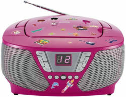 BIGBEN CD-Player ”Kids-CD60” mit Radio tragbar pink