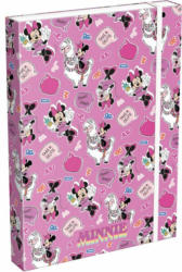 Heftbox ”Minnie Lama” A4 rosa