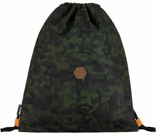 Kordelrucksack ”Oxy Sport Camo” grün