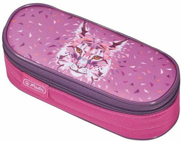 HERLITZ Pennalbox ”Luchs” pink