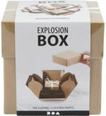 PAGRO DISKONT Geschenkbox ”Explosionsbox” aus Karton braun