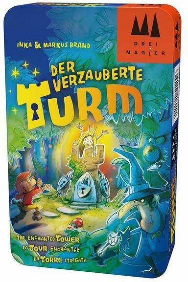 SCHMIDT SPIELE Mitbringspiel ”Der verzauberte Turm” mit Metallbox