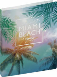 BRUNNEN Ringmappe ”Miami Beach” A4 2 Ringe 1,6 cm bunt