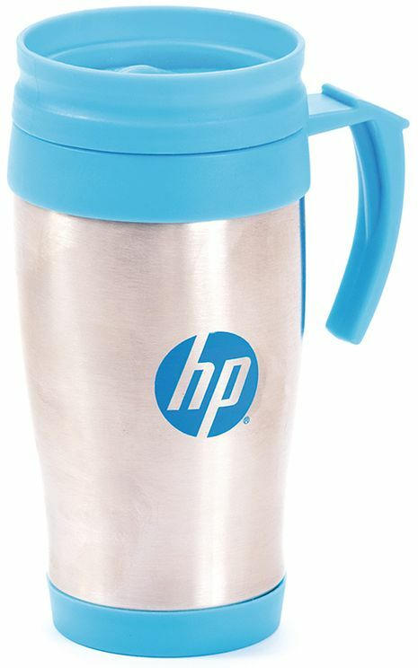 HP Thermobecher blau