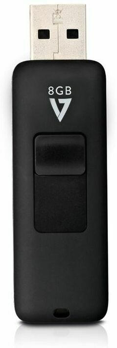 V7 USB Stick ”Flash Drive” 8 GB schwarz