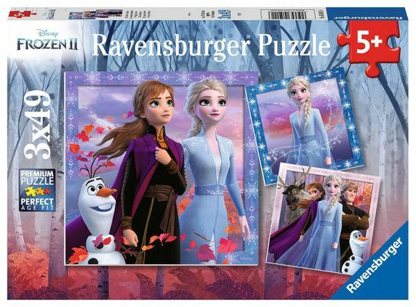 RAVENSBURGER Puzzle ”Frozen 2 - Die Reise beginnt” 3 x 49 Teile