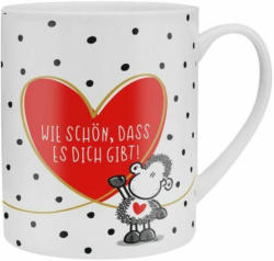 SHEEPWORLD XL Tasse ”Wie schön, dass es dich gibt” 600 ml bunt