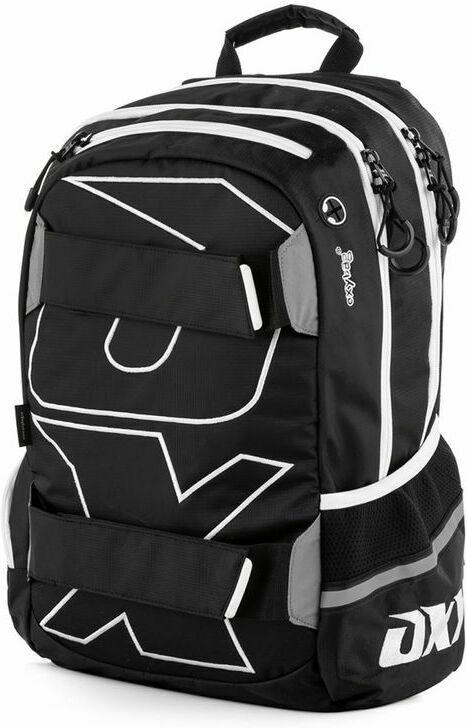 Rucksack ”Oxy Sport Black Line” schwarz/weiß