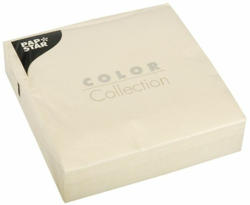 PAPSTAR Servietten ”Color Collection” 50 Stück 1/4-Falz 33 x 33 cm creme