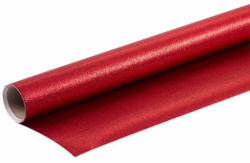 Geschenkpapierrolle ”Glitzer” 1,5 m x 70 cm rot