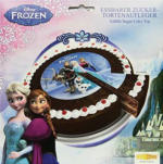 PAGRO DISKONT DEKOBACK Tortenaufleger aus Zucker ”Frozen” Ø 16 cm