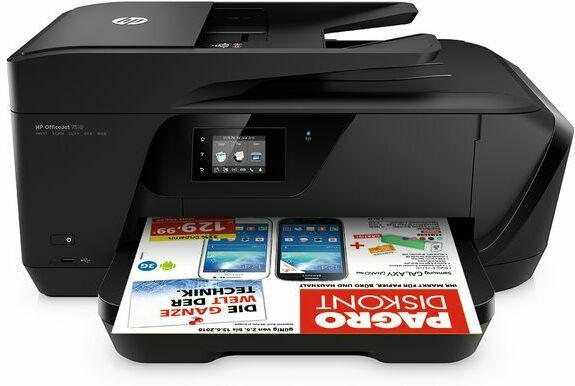 HP Drucker ”Officejet 7510 AiO” schwarz