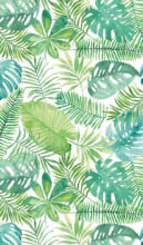 PAGRO DISKONT KORSCH Taschenkalender ”Palmenblätter” grün 2021