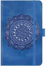 PAGRO DISKONT KORSCH Taschenkalender ”Indigo Mandala” blau 2021