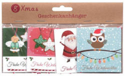 Geschenkanhänger ”Weihnachten” 8 Stück