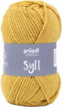 Pagro GRÜNDL Wolle ”Sylt” 100g honiggelb