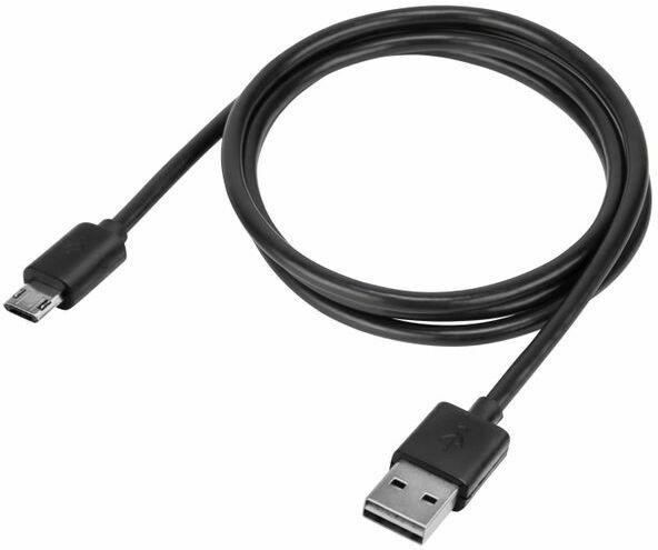 MLINE USB/Micro-USB Datenkabel 1 m schwarz