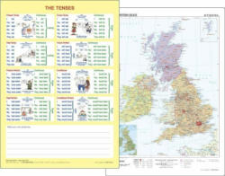 Lerntafel "Tenses und British Island"