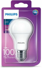 PAGRO DISKONT PHILIPS LED-Lampe ”Classic” E27 13 Watt matt warmweiß
