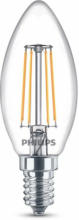 PAGRO DISKONT PHILIPS LED-Kerze ”Classic” E14 4 Watt warmweiß