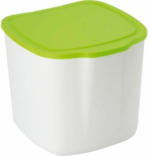 PAGRO DISKONT Küchenkomposter für 3 Liter weiss/grün