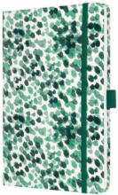 PAGRO DISKONT SIGEL Notizbuch ”Jolie - Green Watercolour” A5 liniert 174 Blatt grün