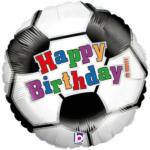 PAGRO DISKONT Folienballon "Fussball - Happy Birthday" bunt
