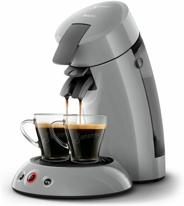 PHILIPS Kaffeepadmaschine ”Senseo” silbergrau