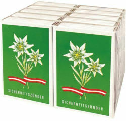 Zündhölzer "Edelweiss" 10er-Packung