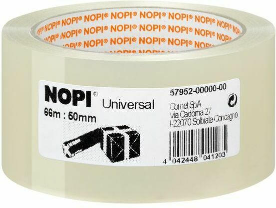 NOPI Packband 66 m x 50 mm transparent