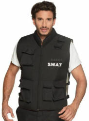 Erwachsenenkostüm "Weste S.W.A.T." Größe L/XL schwarz