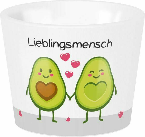 Eierbecher "Lieblingsmensch" weiß