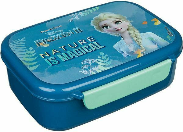 Jausenbox "Frozen 2" 18 x 13,5 x 6 cm blau